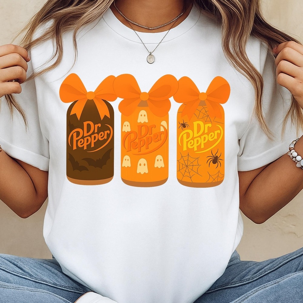 Halloween Dr Pepper Coquette Shirt